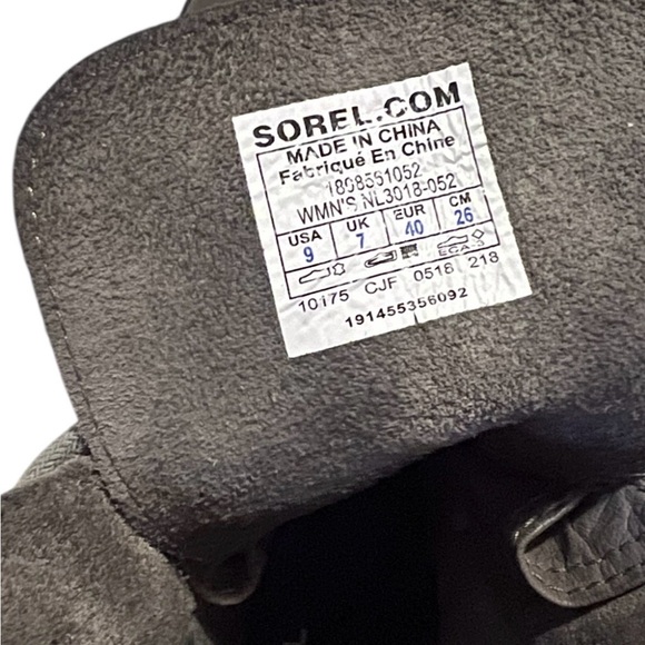 Sorel Women’s Dark Gray Boots - Picture 2 of 6